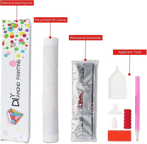 DCIDBEI Diamond Painting Kits for Adults 12x16 inch Rhinestone Pictures by Number Kit 5D Diamond Painting Full Drill Crystal Rhinestone Embroidery Craft Kits for Home Wall Decor Gifts（Motorcycle） in Kuwait