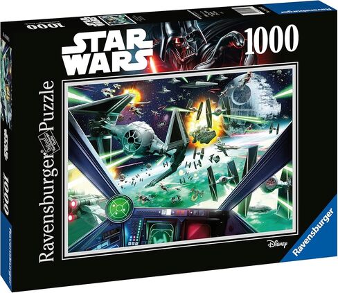 Ravensburger Star Wars: X-Wing Cockpit 1000 Piece Jigsaw Puzzle for Adults - 16919 - Every Piece is Unique, Softclick Technology Means Pieces Fit Together Perfectly in Saudi Arabia