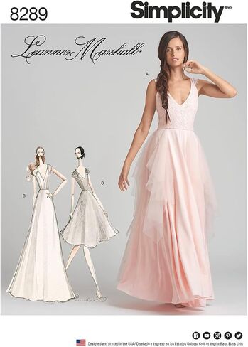 Simplicity US8289D5 Women's Special Occasion Dress Sewing Patterns by Leanne Marshall, Sizes 4-12 in Saudi Arabia