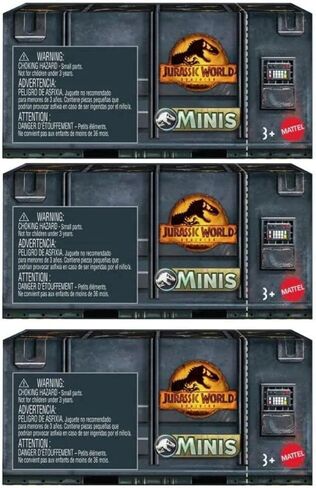 Jurassic World Dominion Minis Surprise Pack Box (Pack of 3) in Saudi Arabia