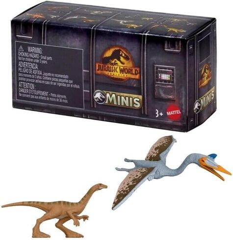 Jurassic World Dominion Minis Surprise Pack Box (Pack of 3) in Saudi Arabia