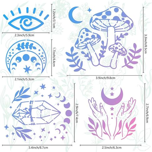GORGECRAFT 6.3 Inch Celtic Knots Metal Stencil Chinese Knot Pattern Stainless Steel Cutting Stencil Template Journal Tool for Painting Wood Burning Pyrography and Engraving Home DIY Decoration in Saudi Arabia