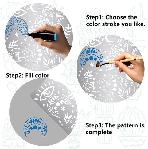 GORGECRAFT 6.3 Inch Celtic Knots Metal Stencil Chinese Knot Pattern Stainless Steel Cutting Stencil Template Journal Tool for Painting Wood Burning Pyrography and Engraving Home DIY Decoration in Saudi Arabia