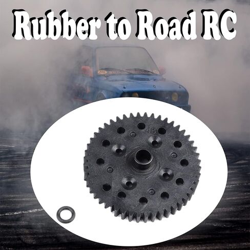 Rubber to Road RC, 48T Spur Gear, Part Number 8473, ZD Racing Spare Parts 1/8 Scale Fits: Pirates 3 9116 MT8 Truck, 9020/BX-8E Buggy, 9021 Truggy | Car Parts Upgrade Accessories ZD 8473 in Kuwait