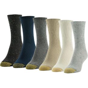 جوارب Lola النسائية القصيرة المضلعة من GOLDTOE، 6 أزواج in Kuwait