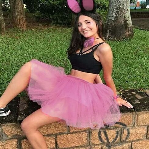 GEMILY Tulle Tutu Skirt Layered Ballet Dance Tutu Party Dress Tutu Skirts Princess Tutu Costume for Women and Girls in Kuwait