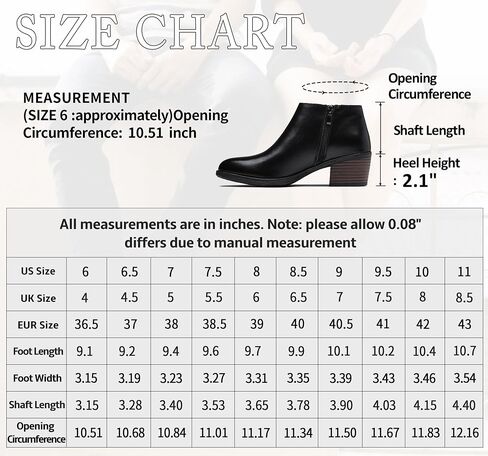 Women's Leather Ankle Boots, Low Heel Short Booties with Zipper in Saudi Arabia