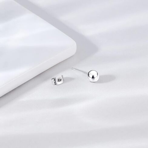 AoedeJ 6 Pairs Stainless Steel Stud Earrings Set Mens Earrings Stud Earrings for Women Hypoallergenic Mens Stud Earrings in Saudi Arabia