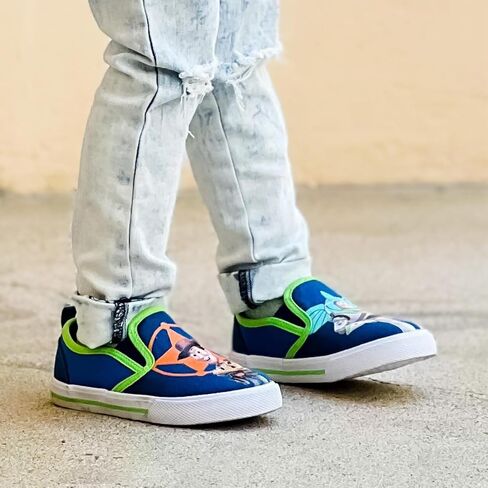 Josmo Favorite Kids Characters Low top Slip-on Casual Fashion Tennis Boys Canvas Sneakers (Toddler/Little Kid) (Size 5-12) in Saudi Arabia