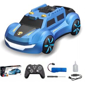ecbanli سيارة التحكم عن بعد رذاذ مزدوج، سيارة الانجراف RC 360 درجة الدورية 2.4 جيجا هرتز 4wd نموذج سيارة عالية السرعة مع أضواء led، الانجراف الإطارات سباق السيارات الرياضية لعبة سيارة للبالغين بنين بنات هدية