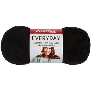 Premier Yarns Everyday Solid Yarn-Black in Saudi Arabia