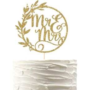 Mr and Mrs Cake Toppers，Rustic Wedding Cake Topper，Cake Toppers for Wedding in Kuwait