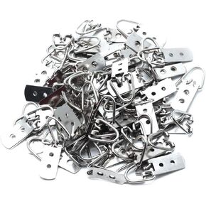 Yohii 200Pcs D-Ring Picture Hangers, 2 Hole Heavy Duty Hangers for Picture Frames- (G7.23) in Saudi Arabia