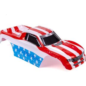 ساميت لينك هيكل مخصص بنمط علم الولايات المتحدة الأمريكية متوافق مع هوس 4X4 VXL 3S 4WD غطاء هيكل شاحنة الدفع الرباعي (الشاحنة غير متضمنة) H-US-01 in Kuwait