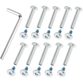 مسامير استبدال التزلج المضمنة، عمود OD 6 مم لمحور عجلة التزلج استبدال محامل تركيبات لعجلات التزلج المضمنة، حزمة من 10 in Kuwait