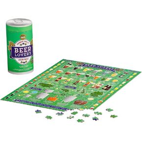 Ridley’s Beer Lover’s 500-Piece Jigsaw Puzzle – Beer Puzzle with Informational Image, Sturdy Storage Tube Included – Activity Puzzle – Makes a Great Gift in Kuwait