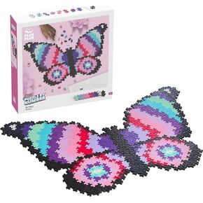 PLUS PLUS - Puzzle by Number - 800 Piece Butterfly - Construction Building Stem/Steam Toy, Interlocking Mini Puzzle Blocks for Kids in Saudi Arabia