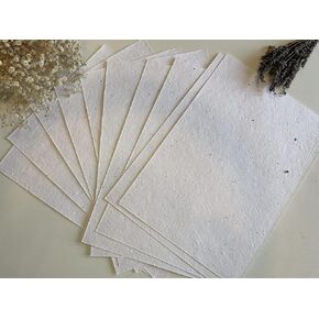 Love Rustic 50 x A5 Plantable Seed Paper/Card - Print at Home Craft Paper with Wildflower Seed Mix in Saudi Arabia