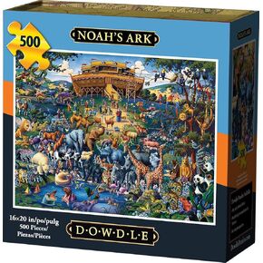 Dowdle Folk Art Puzzles - Noah's Ark Puzzle, 500 Pieces in Saudi Arabia