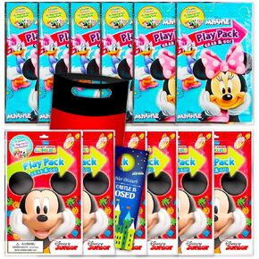 Value Pack - 12 Bendon Playback Grab and Go for Minnie and Mickey Mouse Fun Size Coloring Books Bulk Activity Books for Kids. in Kuwait