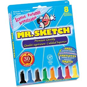 Mr. Sketch 1905070 Scented Watercolor Marker Chisel Tip 8 Colors 8/Set in Kuwait