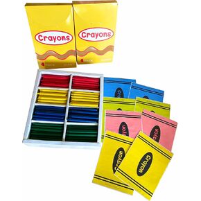 CraCycle DIY 4 Giant Crayons, Craft Project, Gift Maker, 2 Silicone Molds & Complete Accessories to Make 4 Giant Crayons in a Giant Crayon Box, Reusable in Kuwait