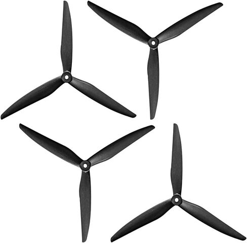 Gemfan 8040 مراوح نايلون من الألياف الزجاجية المقواة 8 بوصة 3 شفرات دعائم لطائرات Cinelifter FPV أو Macroquad بدون طيار 4 قطع 2CCW 2CW in Saudi Arabia