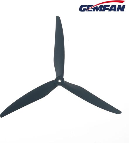 Gemfan 8040 مراوح نايلون من الألياف الزجاجية المقواة 8 بوصة 3 شفرات دعائم لطائرات Cinelifter FPV أو Macroquad بدون طيار 4 قطع 2CCW 2CW in Saudi Arabia