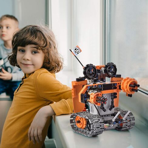 OASO Remote Control STEM Building Kit for Boys 8-12, 392 Pcs Science Learning Educational Building Blocks for Kids, 3 in 1 Tracked Racer RC Car/Tank/Robot Toys Gift Sets for Boys Girls in Kuwait