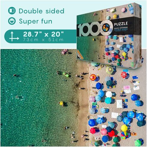 Beach Puzzles for Adults 1000 Pieces and Up - Double Sided Jigsaw Puzzle - Rompecabezas para Adultos - Casse Tete in Saudi Arabia
