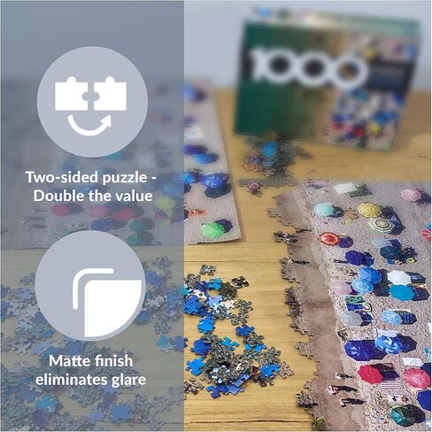Beach Puzzles for Adults 1000 Pieces and Up - Double Sided Jigsaw Puzzle - Rompecabezas para Adultos - Casse Tete in Saudi Arabia