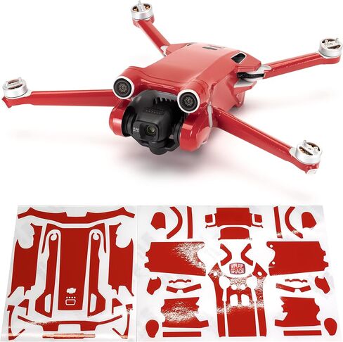 Skin Stickers Compatible with DJI Mini 3 Pro | Main Unit (Airforce Silver) in Saudi Arabia