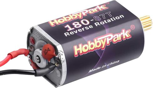 Hobbypark High Torque 180 87T Brushed Motor with Metal 11T Pinion Gear for TRX4M Upgrades 1/18 RC Crawler Car Replacement of 9775 in Saudi Arabia