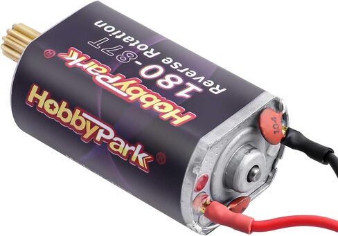 Hobbypark High Torque 180 87T Brushed Motor with Metal 11T Pinion Gear for TRX4M Upgrades 1/18 RC Crawler Car Replacement of 9775 in Saudi Arabia