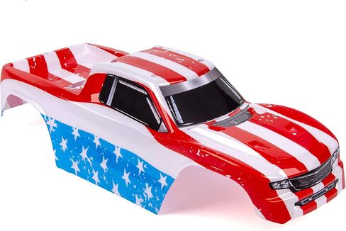 ساميت لينك هيكل مخصص بنمط علم الولايات المتحدة الأمريكية متوافق مع هوس 4X4 VXL 3S 4WD غطاء هيكل شاحنة الدفع الرباعي (الشاحنة غير متضمنة) H-US-01 in Kuwait