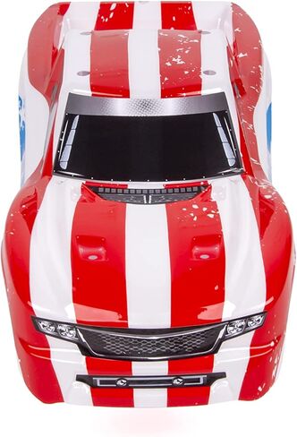 ساميت لينك هيكل مخصص بنمط علم الولايات المتحدة الأمريكية متوافق مع هوس 4X4 VXL 3S 4WD غطاء هيكل شاحنة الدفع الرباعي (الشاحنة غير متضمنة) H-US-01 in Kuwait