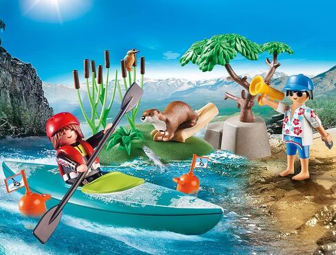 Playmobil Kayak Adventure and Figure Pack Playset in Saudi Arabia