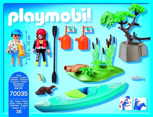 Playmobil Kayak Adventure and Figure Pack Playset in Saudi Arabia