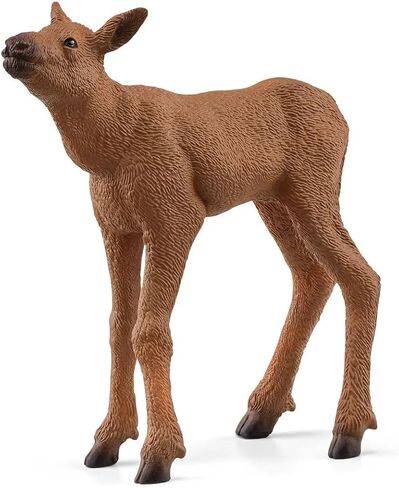 SCHLEICH 42603 Moose with Calf National Geographic Wild Life Toy Playset for Children Aged 3-8 Years in Saudi Arabia