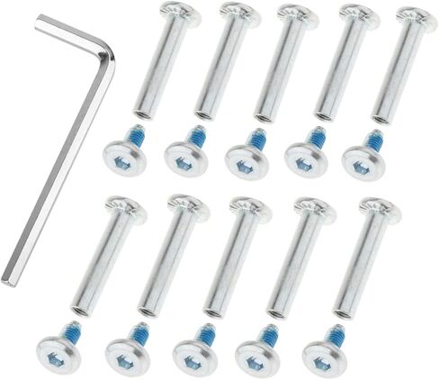 مسامير استبدال التزلج المضمنة، عمود OD 6 مم لمحور عجلة التزلج استبدال محامل تركيبات لعجلات التزلج المضمنة، حزمة من 10 in Kuwait