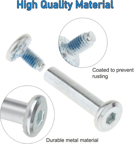 مسامير استبدال التزلج المضمنة، عمود OD 6 مم لمحور عجلة التزلج استبدال محامل تركيبات لعجلات التزلج المضمنة، حزمة من 10 in Kuwait