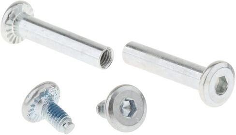 مسامير استبدال التزلج المضمنة، عمود OD 6 مم لمحور عجلة التزلج استبدال محامل تركيبات لعجلات التزلج المضمنة، حزمة من 10 in Kuwait