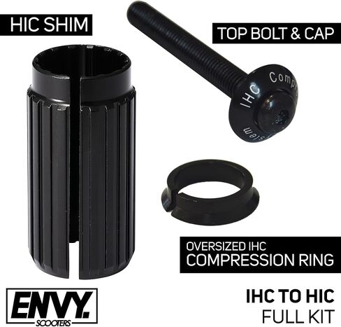 Envy Scooters IHC to HIC Kit - مجموعة كاملة لاستخدام القضبان الداخلية كبيرة الحجم مع شوكات IHC in Kuwait