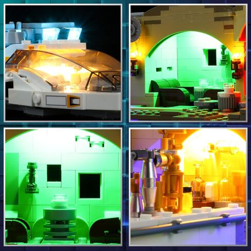 Vaodest LED Light for Lego Wars Death Star Trench Run Diorama 75329 Building Blocks Model Set, Design and Configuration Compatible with Model 75329 (LED Light Only, Not Building Block Kit) in Kuwait