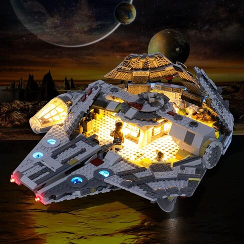 Vaodest LED Light for Lego Wars Death Star Trench Run Diorama 75329 Building Blocks Model Set, Design and Configuration Compatible with Model 75329 (LED Light Only, Not Building Block Kit) in Kuwait