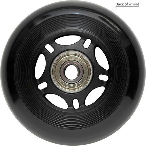 عجلات ريبستيك 85A من شاسما سكيتس فلوكس 2 مقاس 76 ملم للوحة العجلات ريب سيرف ولوح ويف ريب ستيك او عجلات عربة كريزي كارت، عبوة من قطعتين مع محامل in Kuwait