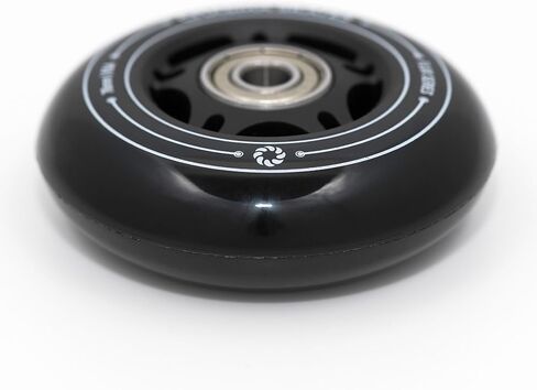 عجلات ريبستيك 85A من شاسما سكيتس فلوكس 2 مقاس 76 ملم للوحة العجلات ريب سيرف ولوح ويف ريب ستيك او عجلات عربة كريزي كارت، عبوة من قطعتين مع محامل in Kuwait