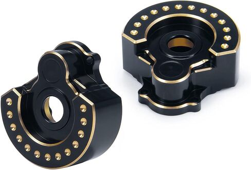 Zolikar 2PCS RC Outer Portal Drive Housing Counterweight 93g for TRX4 Brass TRX-4 TRX-6 Upgrades in Saudi Arabia
