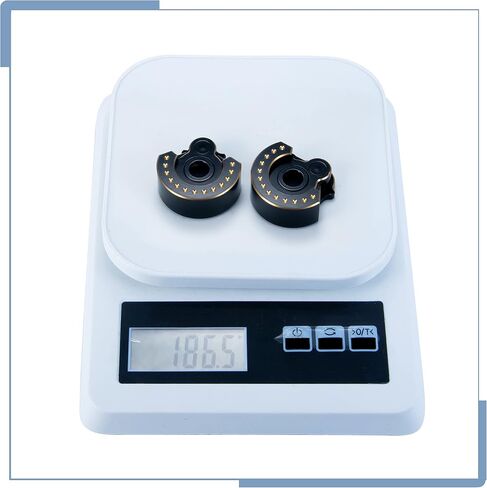 Zolikar 2PCS RC Outer Portal Drive Housing Counterweight 93g for TRX4 Brass TRX-4 TRX-6 Upgrades in Saudi Arabia