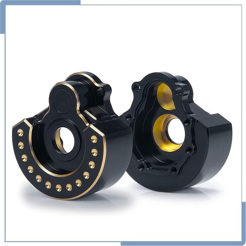Zolikar 2PCS RC Outer Portal Drive Housing Counterweight 93g for TRX4 Brass TRX-4 TRX-6 Upgrades in Saudi Arabia